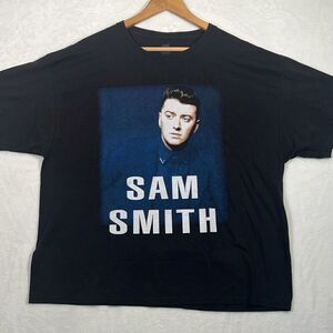 Sam smith lonely hour tour band vintage short‎ sleeve T-shirt- Men XL
